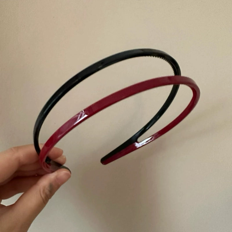 Pastel Slim Non-Slip Headband Set