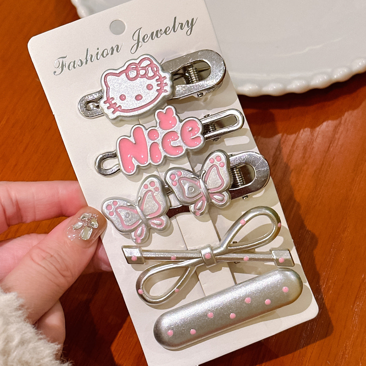 Cute Cartoon Girls Hair Clips