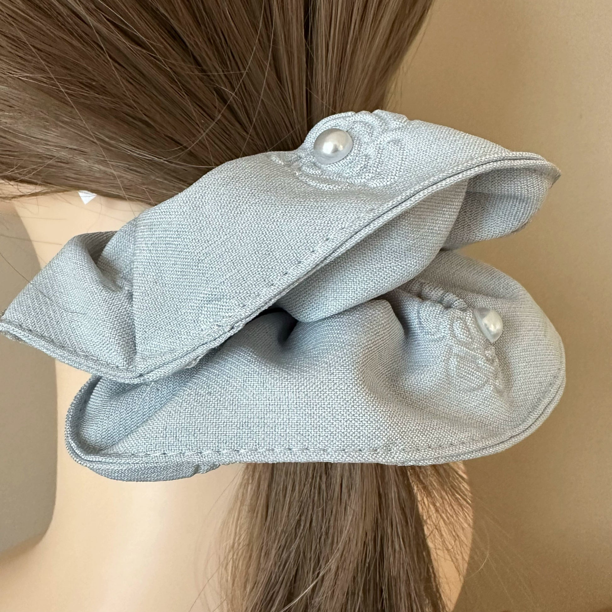 Pearl Embroidered Hair Accessory Set