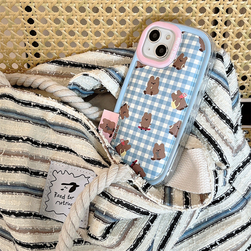 Quokka Life Plaid Case