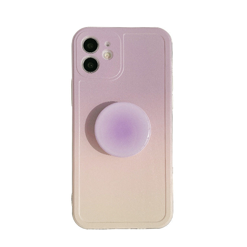 Lilac Gradient Pop Socket Case