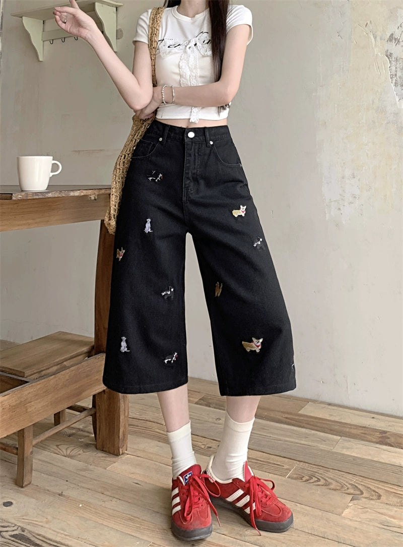 Denim Bermuda Shorts