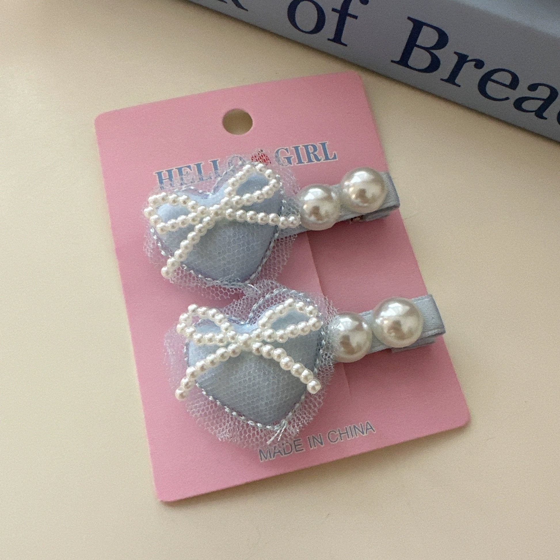 Hearty Ribbon Mini Clips