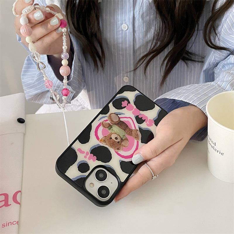 Sweet Teddy Moo Print Case