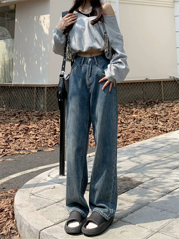 Street Style Straight Jeans