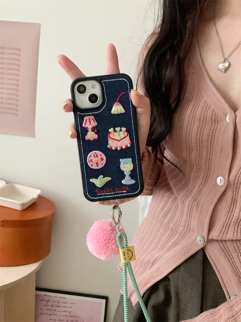 Party Dessert Denim Case