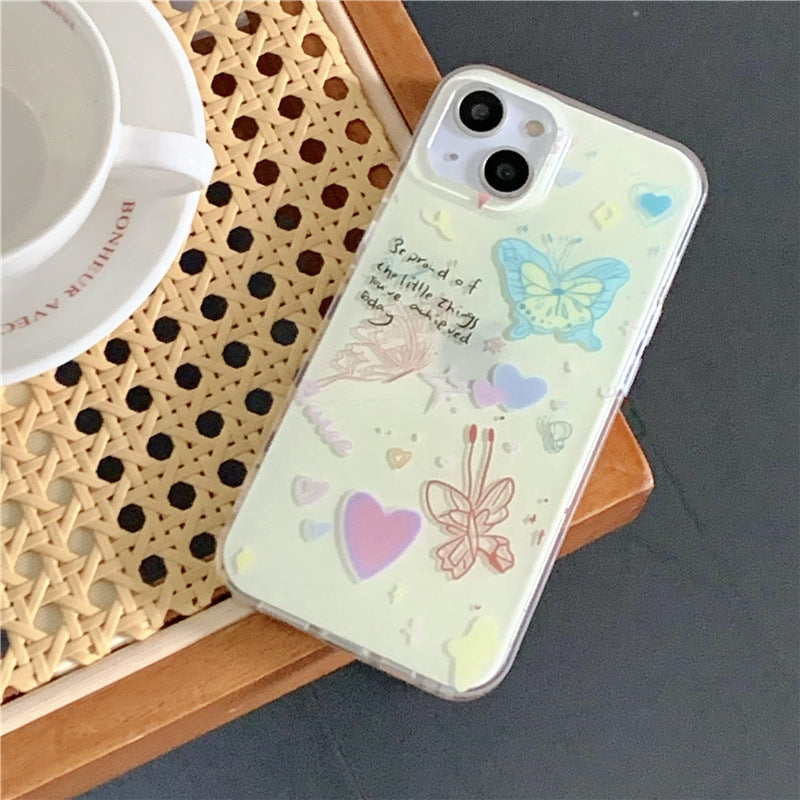 Fairy Butterfly Marble Case