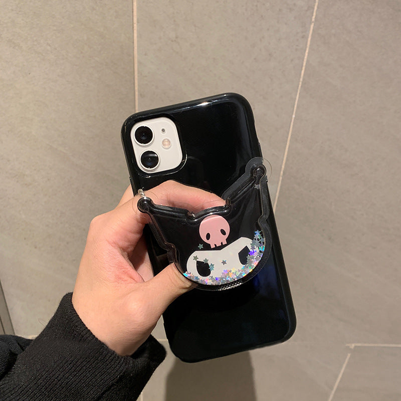 Ivory Kuromi Pop Socket Case