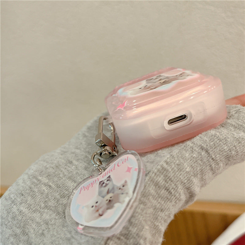 Puppy and Cat Airpods Case