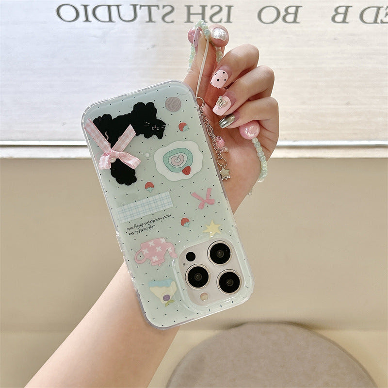 Cute Cat Pastel Sticker Phone Case