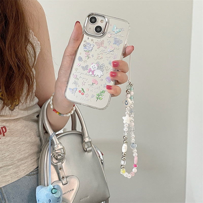 Doodle Flutter Mirror Case