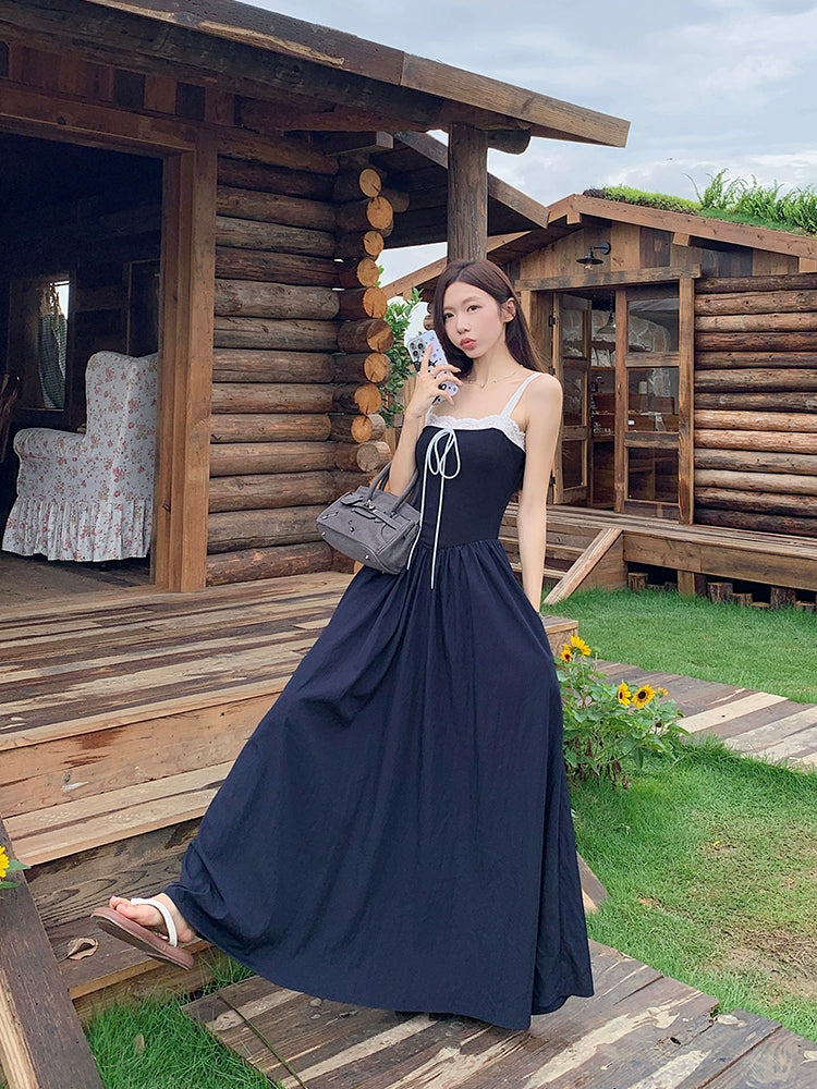 Drawstring Sundress Summer Dress