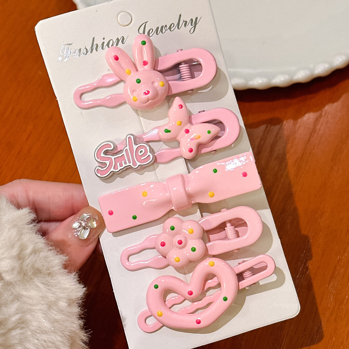 Cute Cartoon Girls Hair Clips