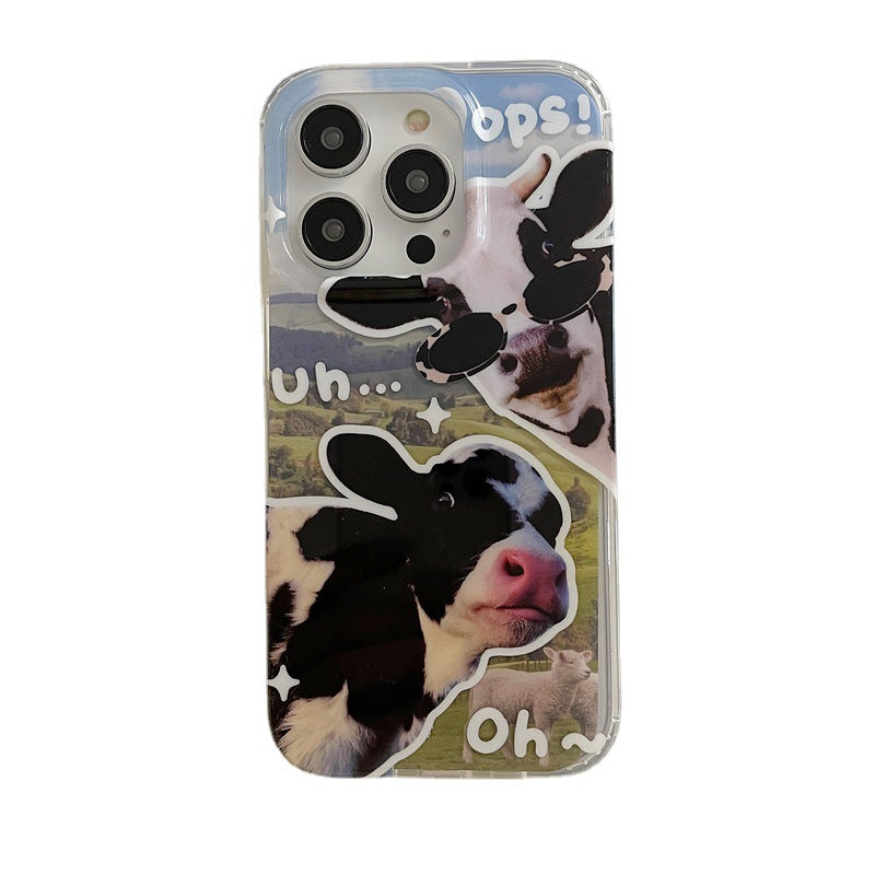 Oops Cow Print Case