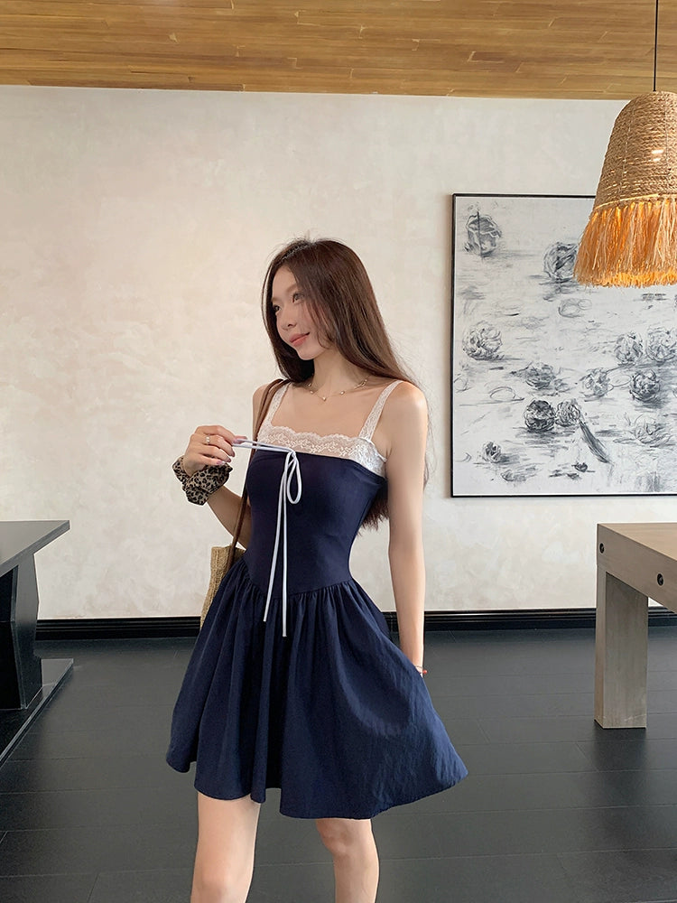 Drawstring Sundress Summer Dress