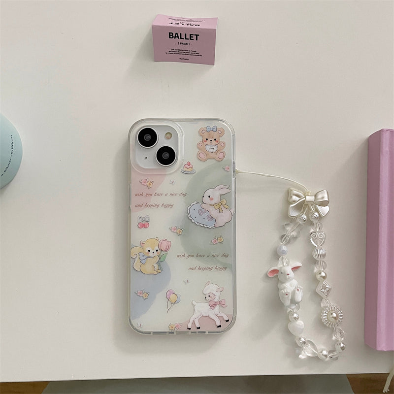 Cute Bear Sheep Case