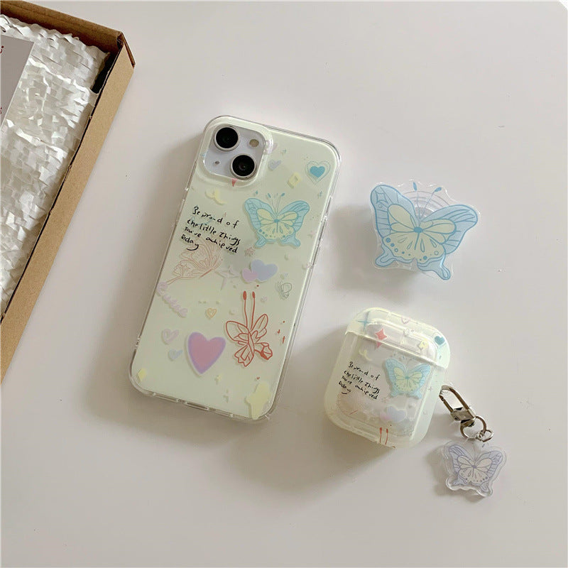 Fairy Butterfly Marble Case