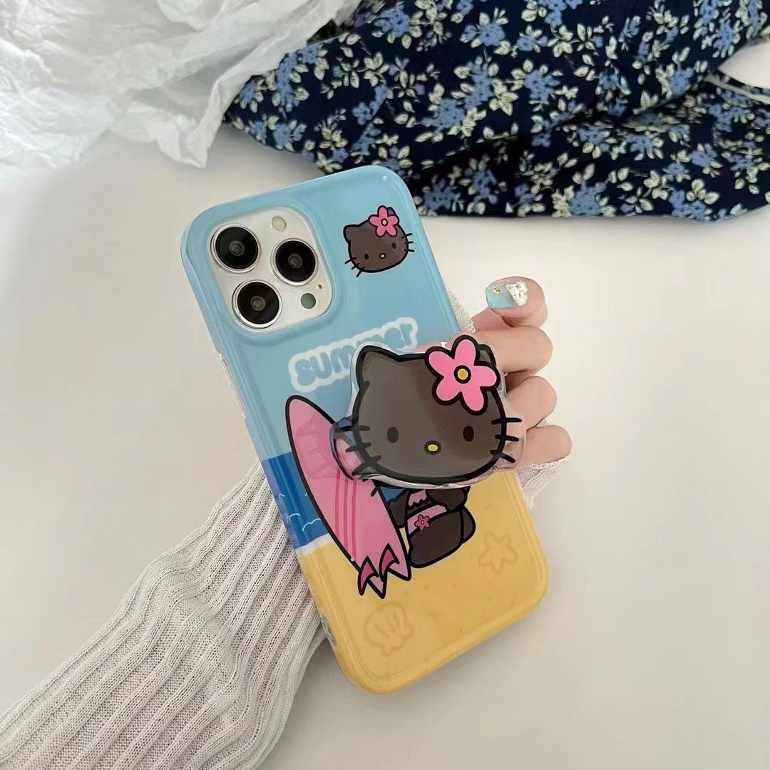 Beachside Surf Board Kitty Case