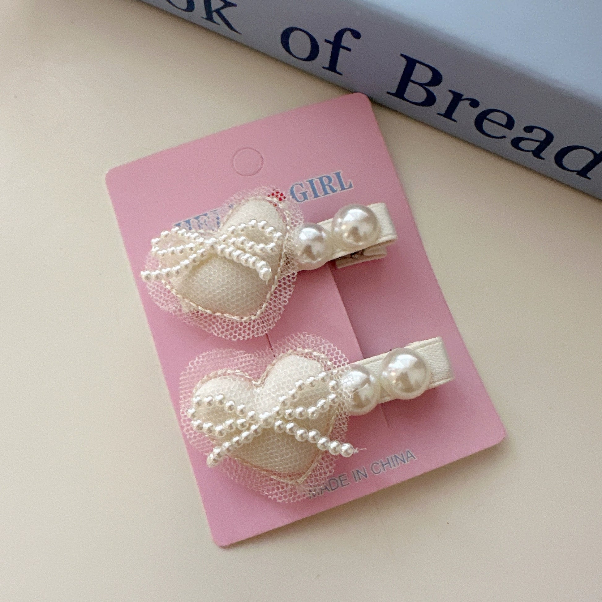 Hearty Ribbon Mini Clips