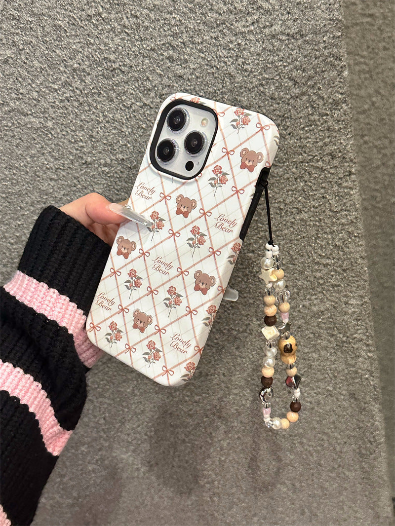 Roses Teddy Case