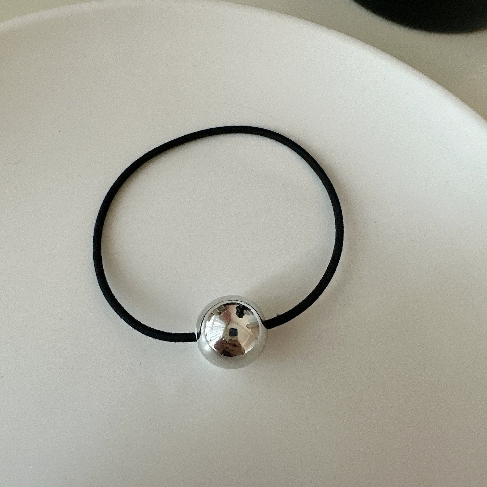 Elastic Hair Bands with Beads