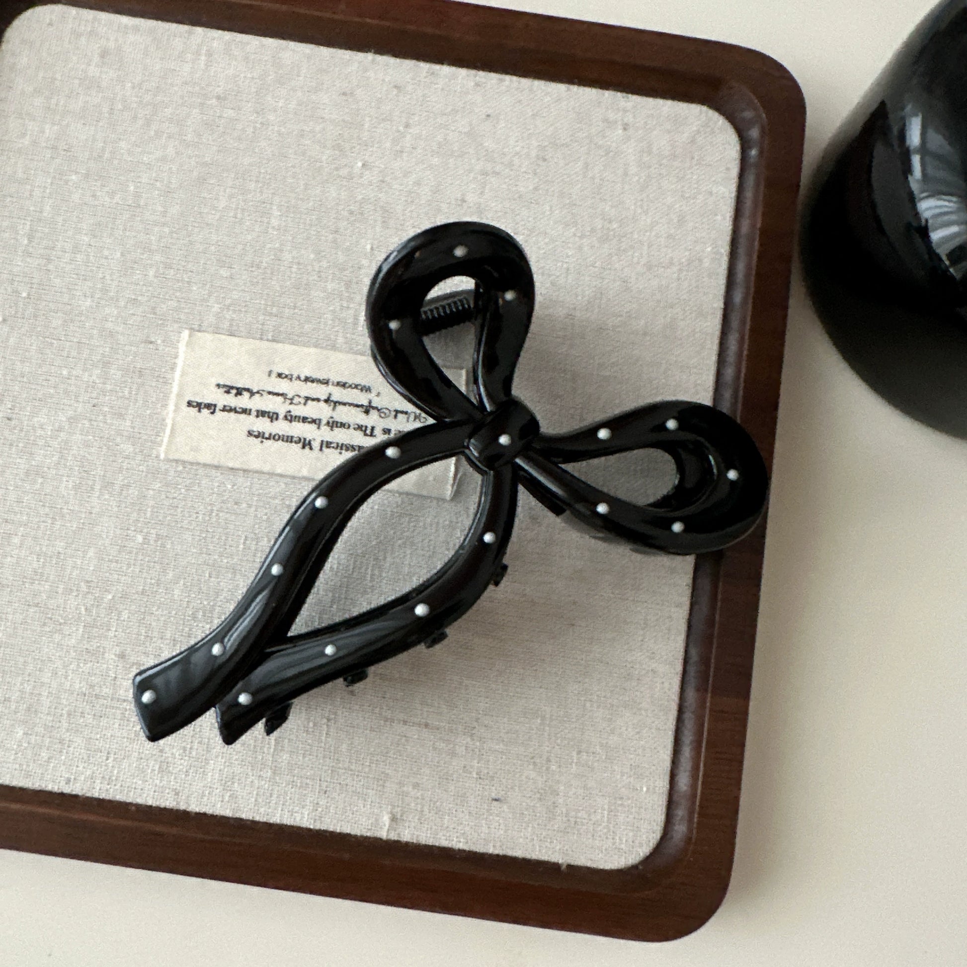 Polka Dot Hair Clips