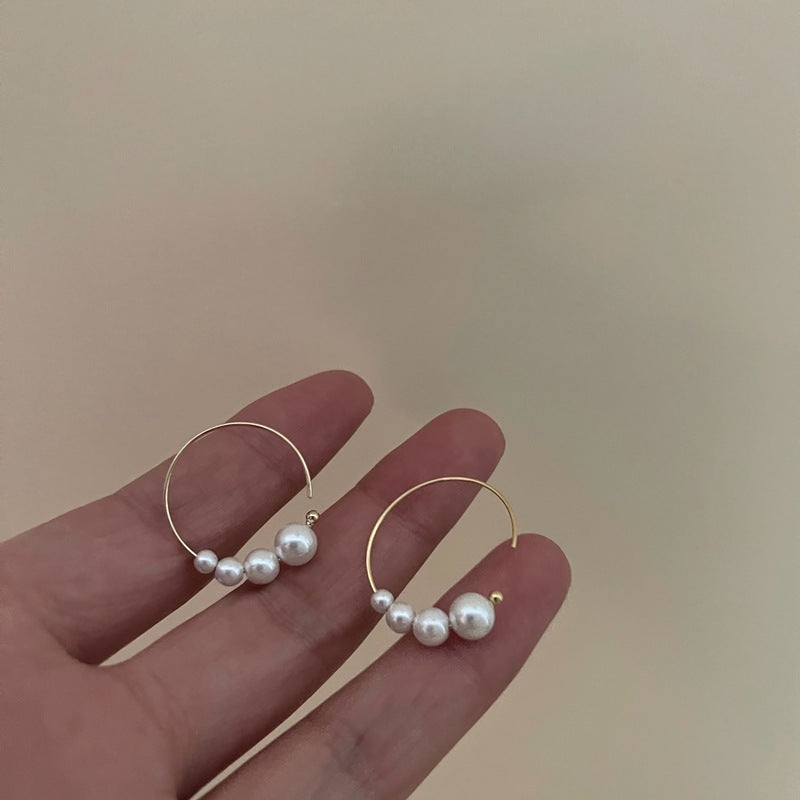Quadruplets Pearl Earring