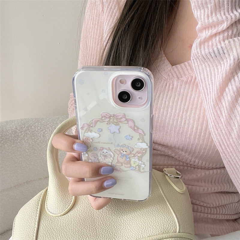 Cute Bear Pastel Phone Case