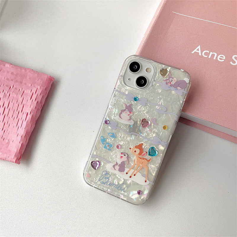 Lilac Bunny Shell-like Case