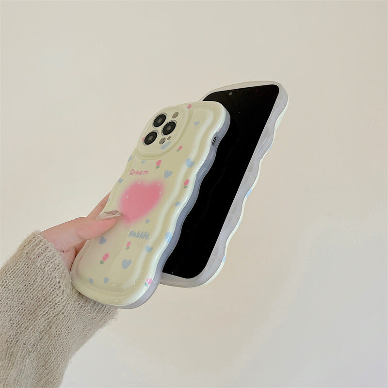 Yellow Cream Bunny Pop Socket Case