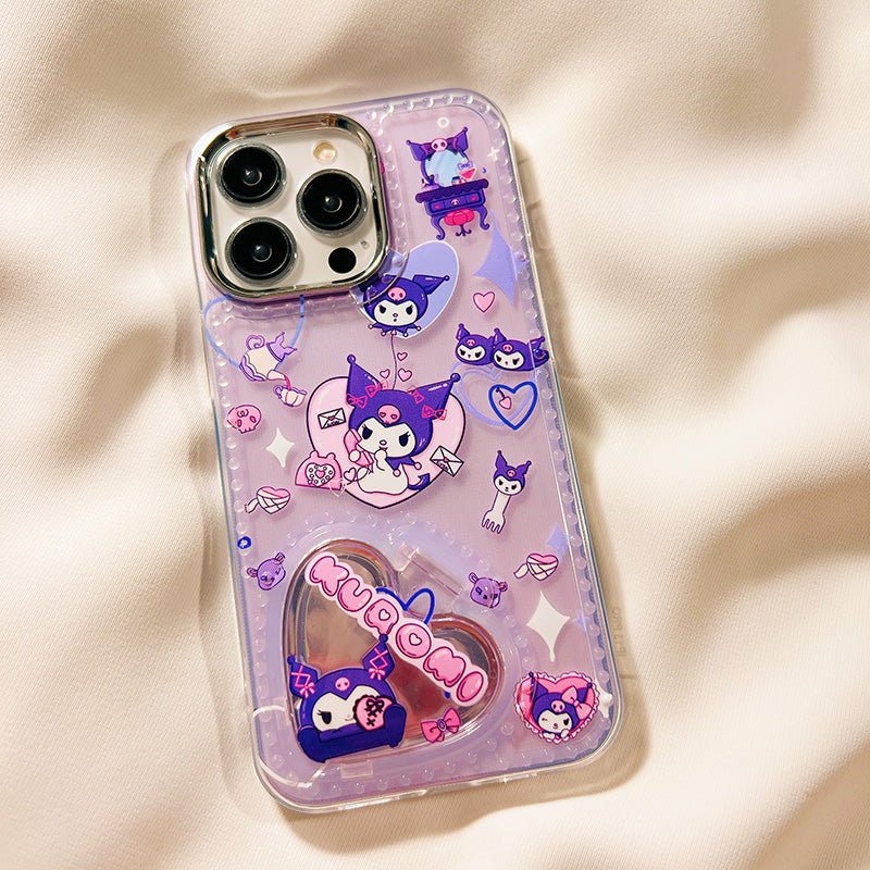 Sanrio Heart Mirror Case