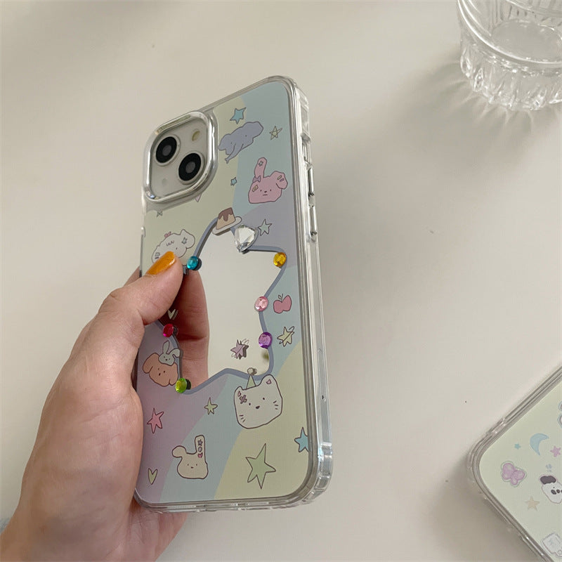 Doodling Pets Mirror Case