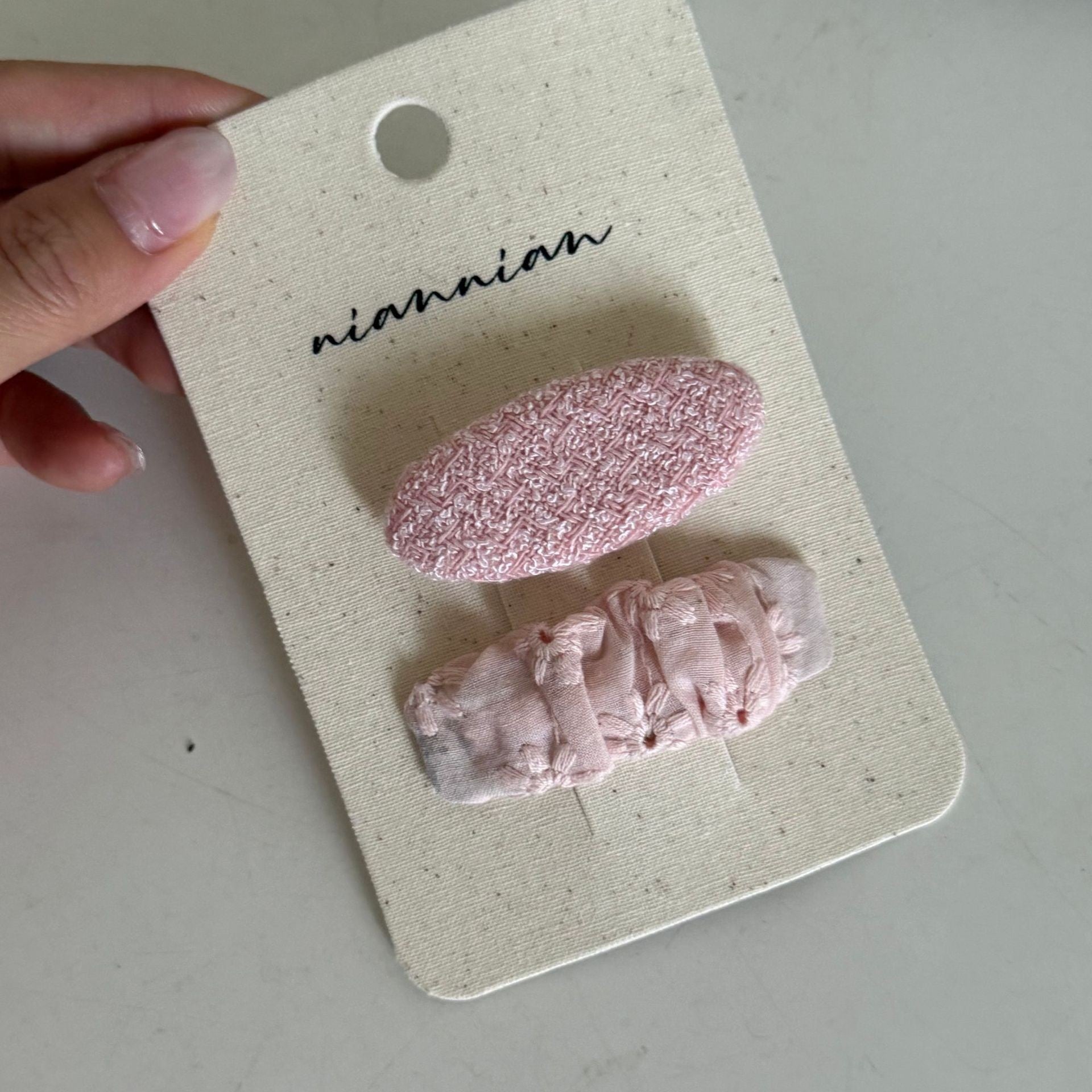 Charming Pastel Floral Hair Clips