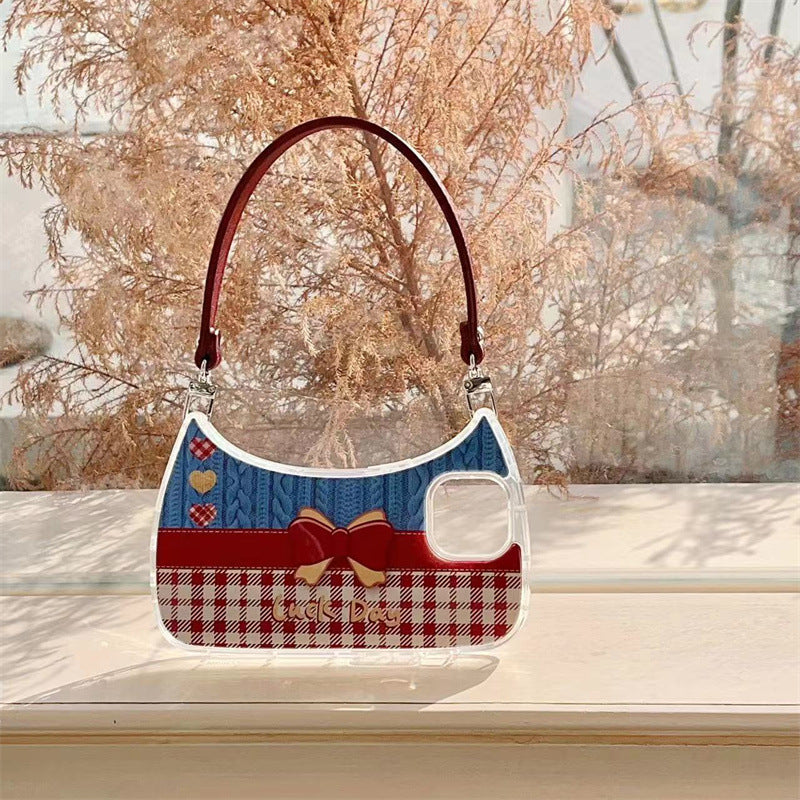 Red Bow Handbag Case