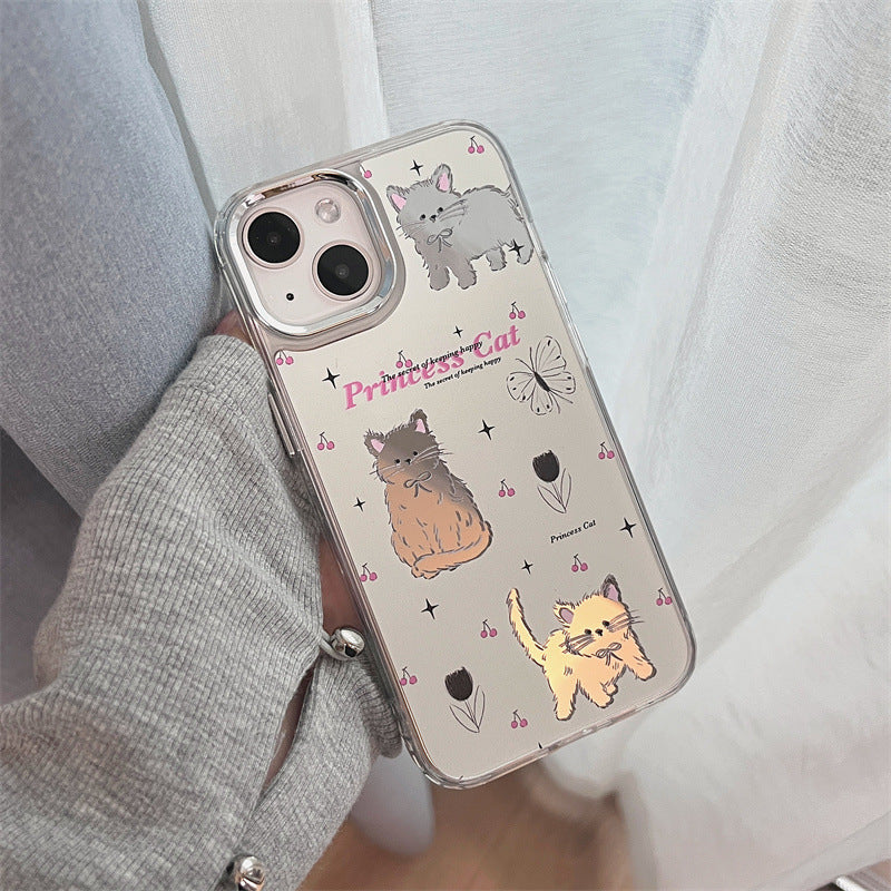 Mirror Cat Cute Case