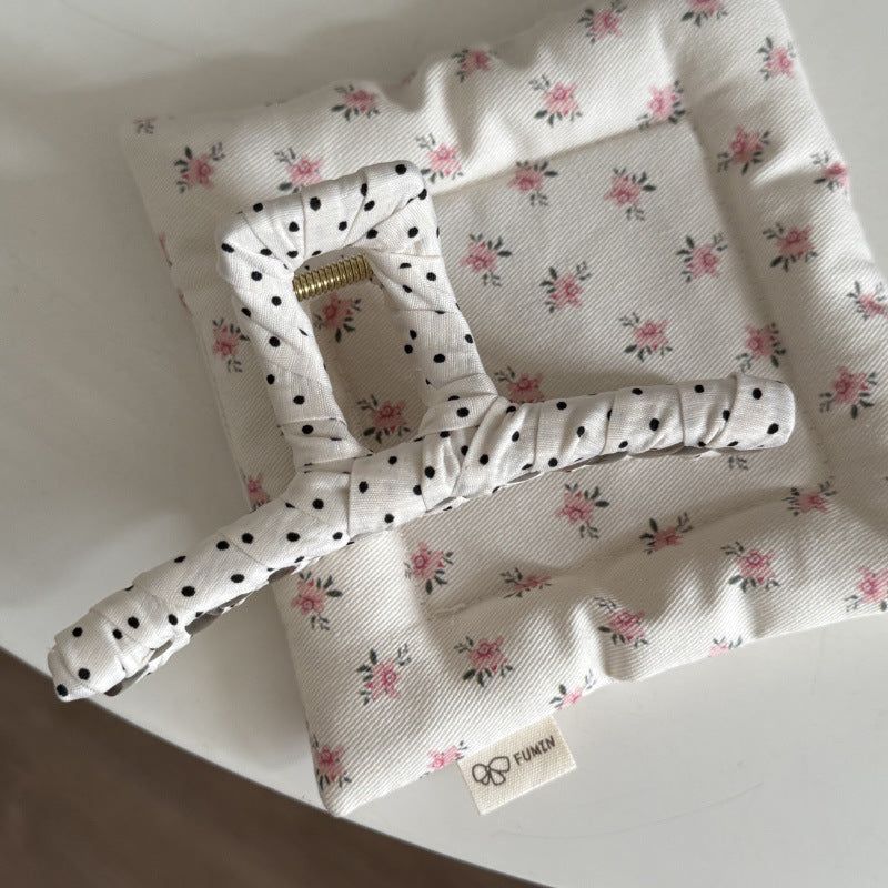 Polka Dot Bow Hair Accessories Set
