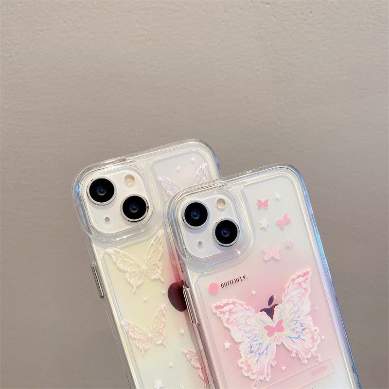 Colorful Flutter Transparent Case