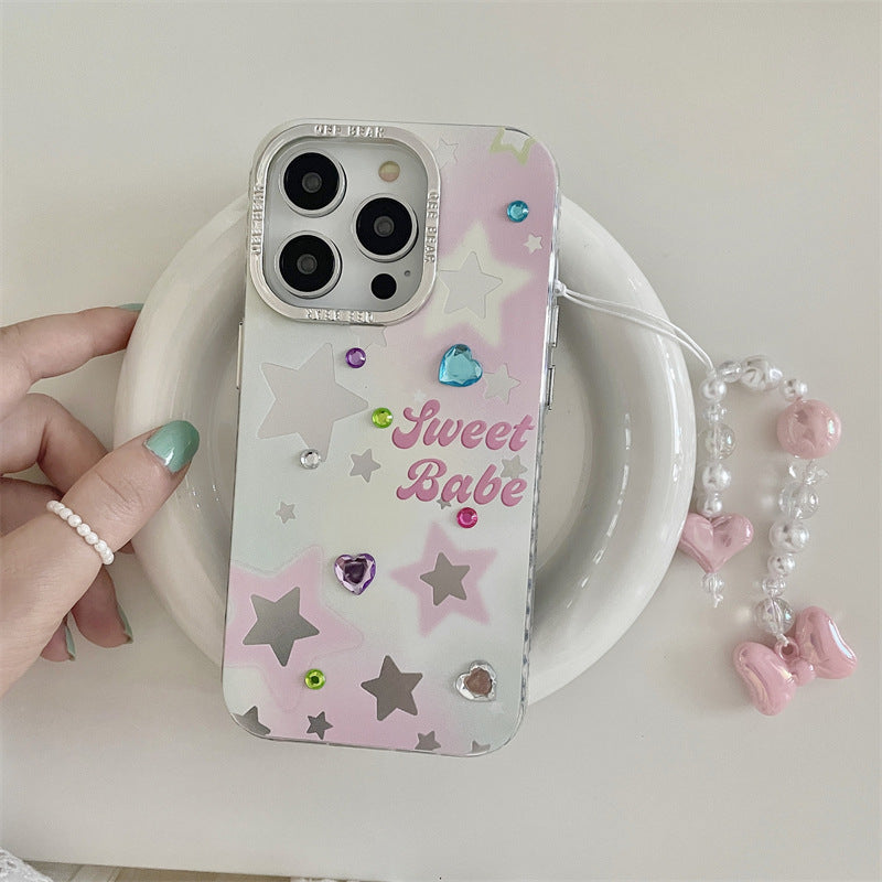 Sweet Babe Pink Vibe Mirror Case