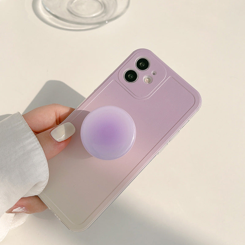 Lilac Gradient Pop Socket Case