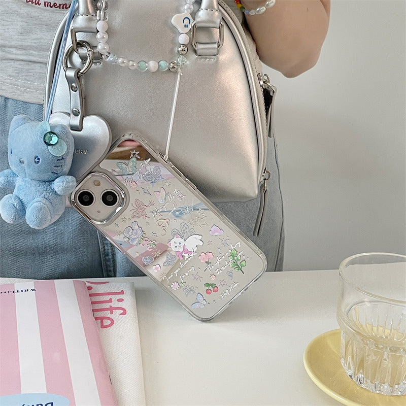 Doodle Flutter Mirror Case