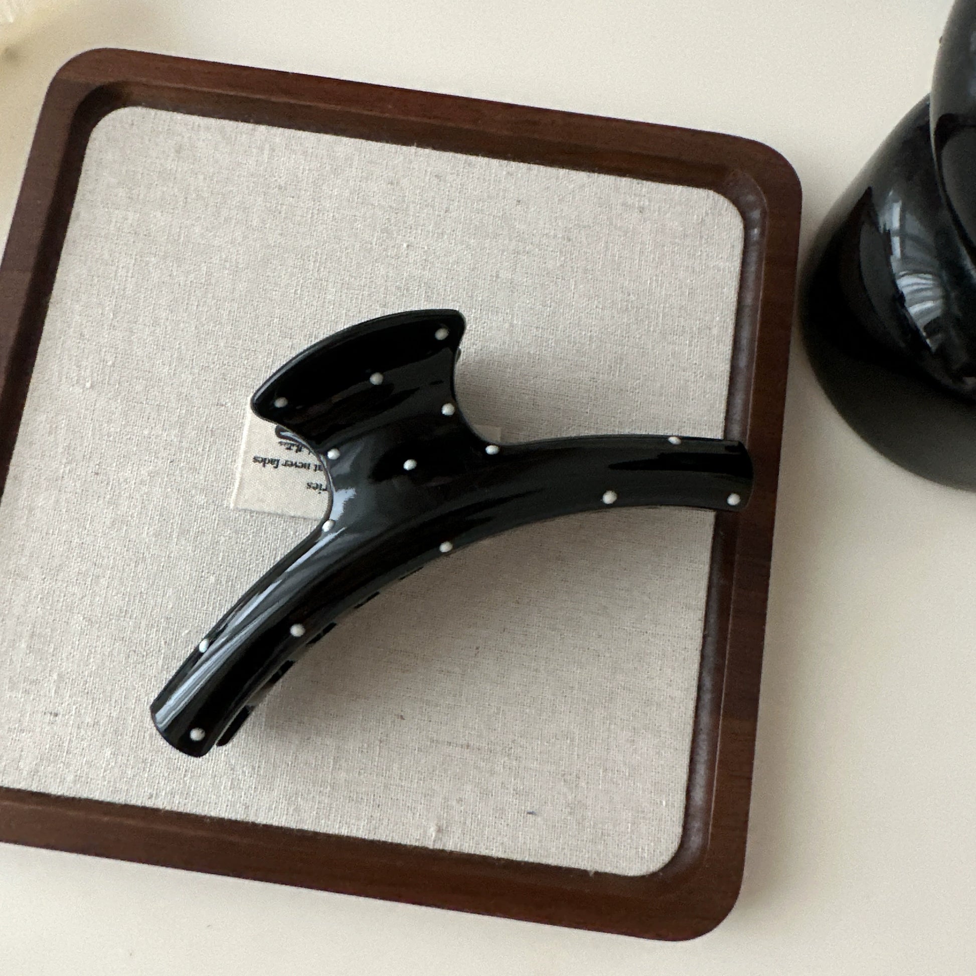 Polka Dot Hair Clips