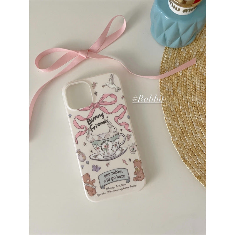 Bunny Friends Tea Cup Case