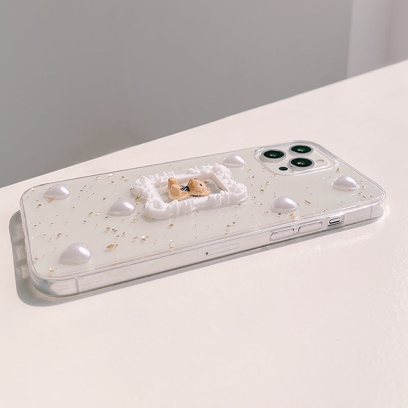 Frame Teddy Pearl Case