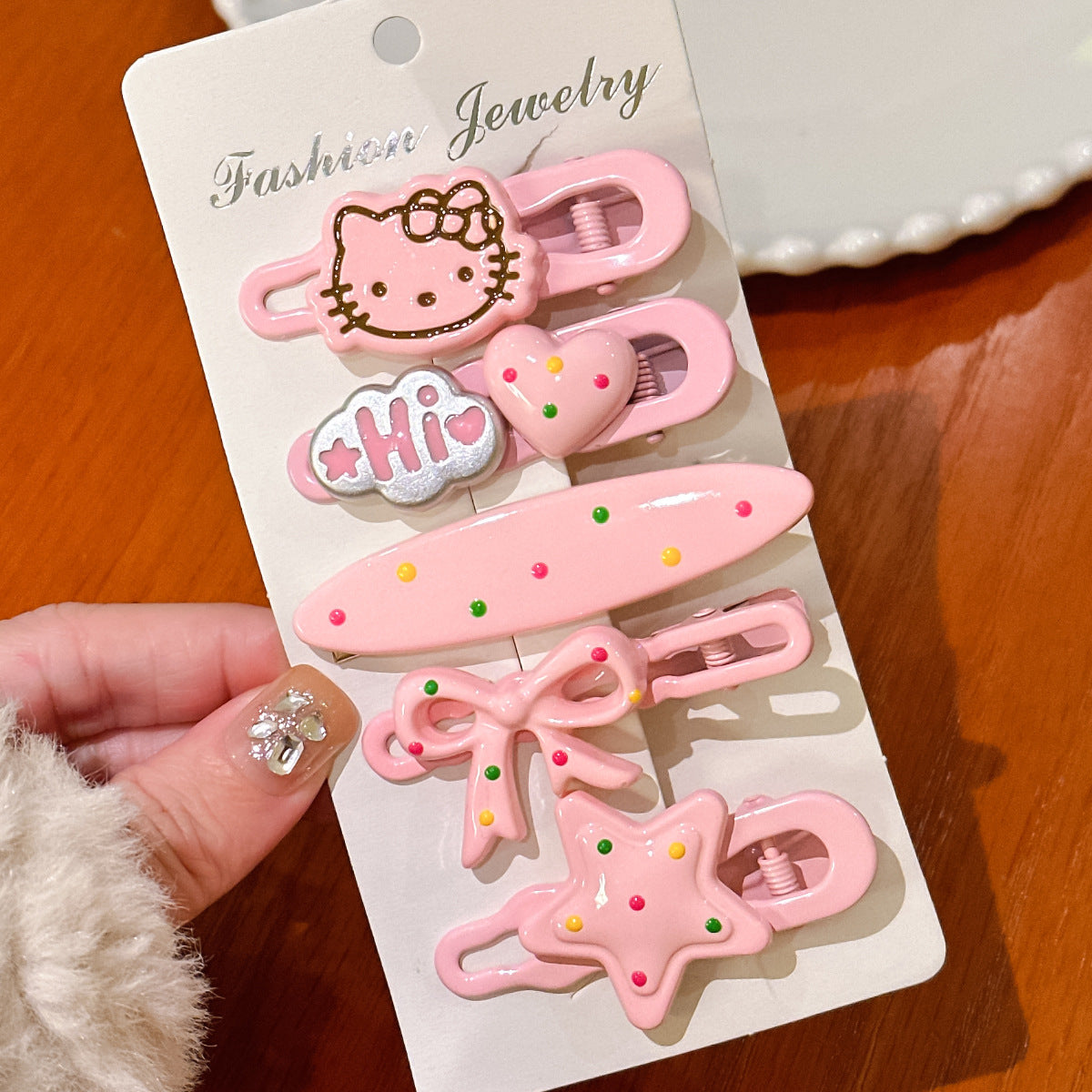 Cute Cartoon Girls Hair Clips