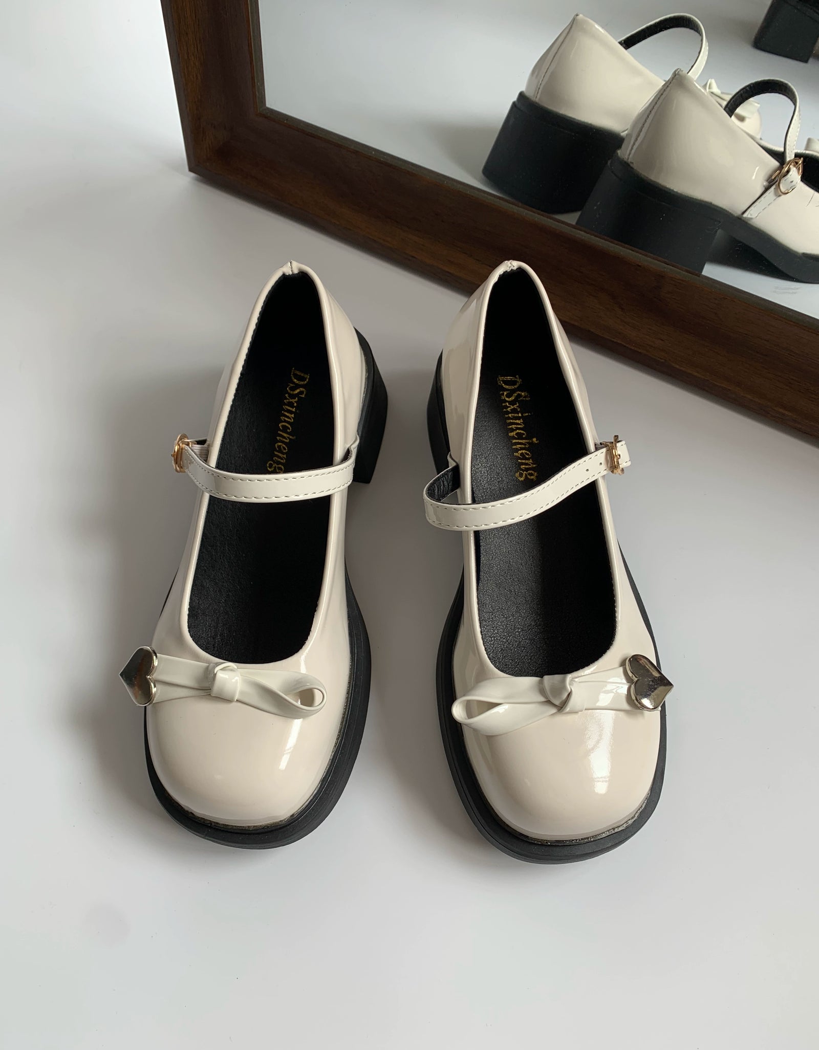 Patent Leather Bow Mary Janes