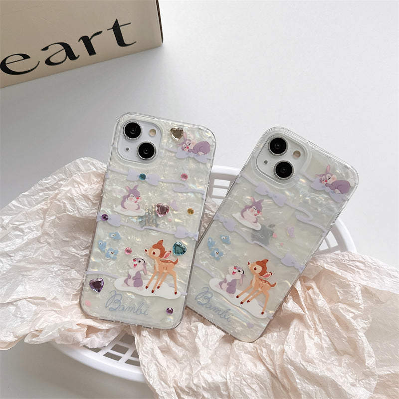 Lilac Bunny Shell-like Case