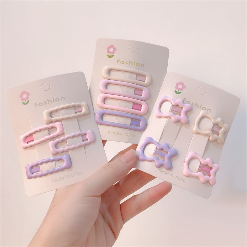 Cute Pastel Star Hair Clips