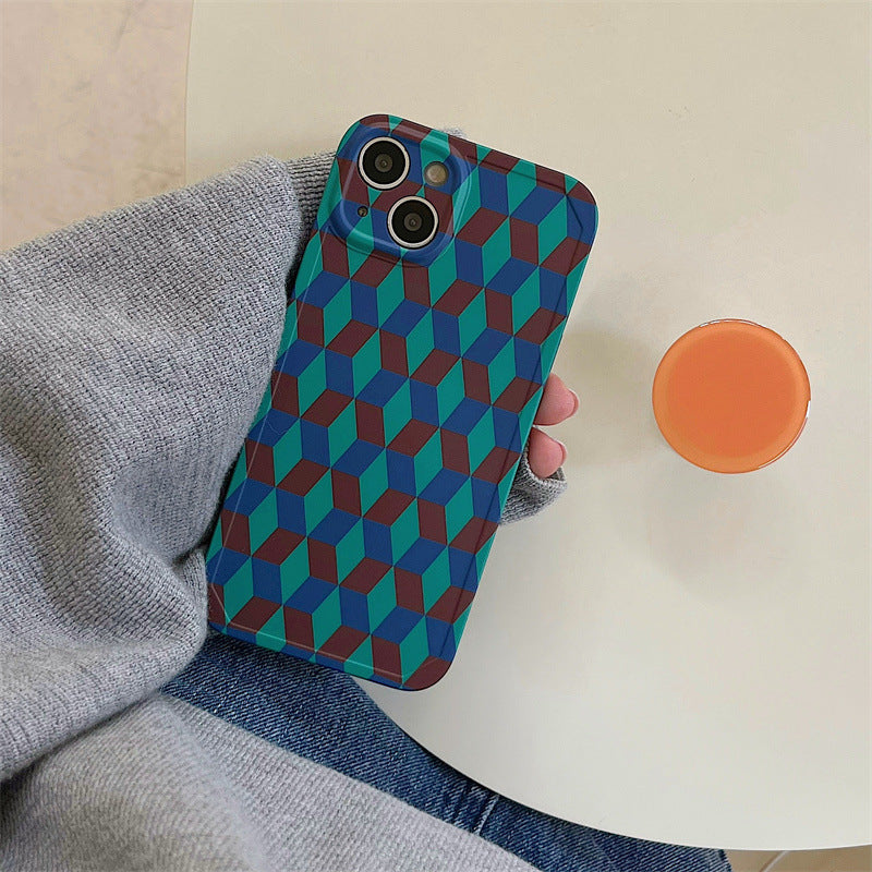 Zigzag Sunset Pop Socket Case