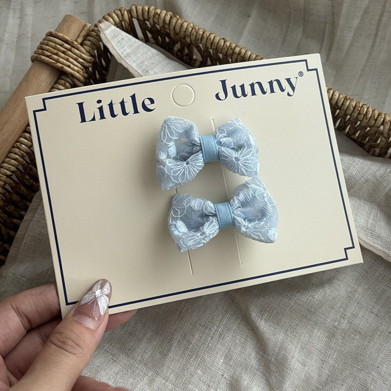 Charming Pastel Floral Hair Clips