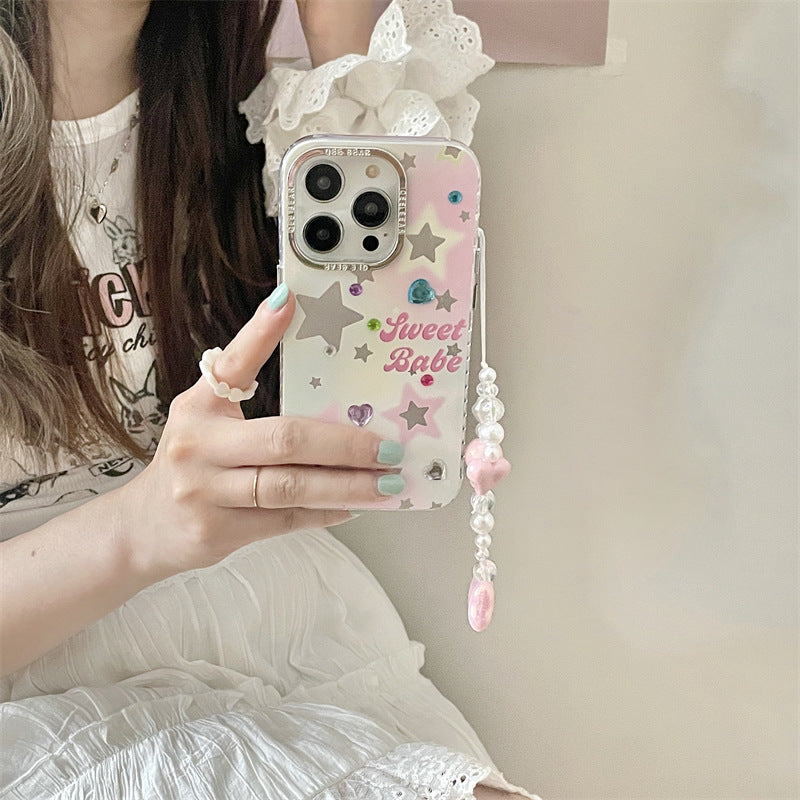 Sweet Babe Pink Vibe Mirror Case